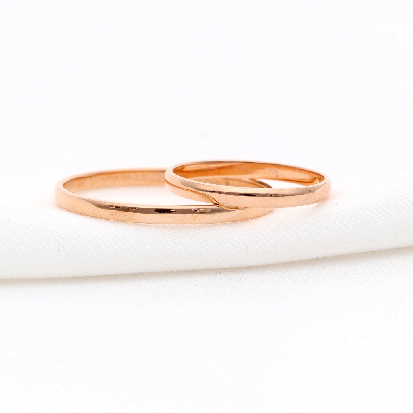 Klasikiniai vestuviniai žiedai 2mm