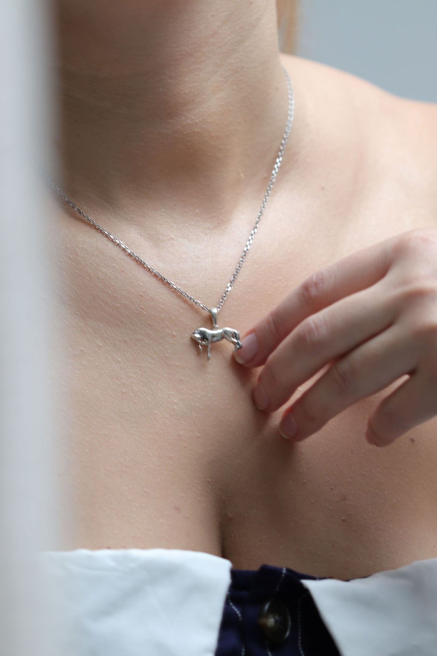 Sidabrinis pakabutis Žirgas HORSEPOWER WITHIN