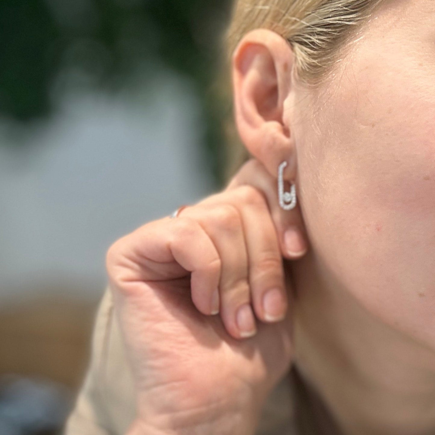 Sidabriniai auskarai