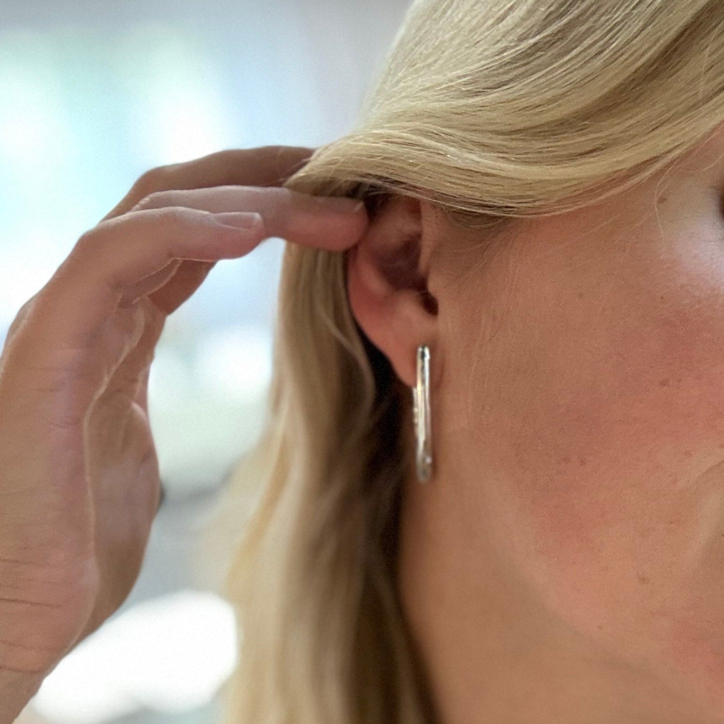 Sidabriniai auskarai