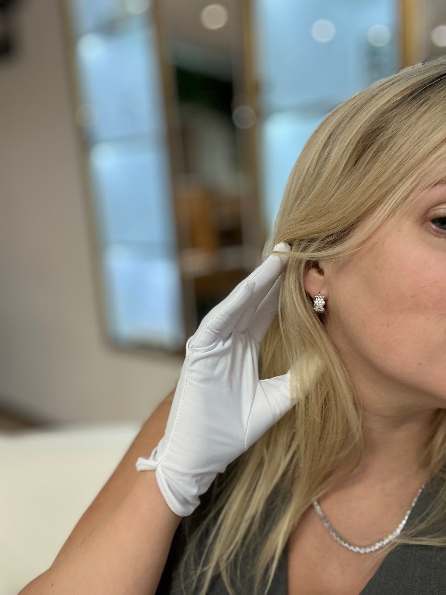 Sidabro auskarai 925