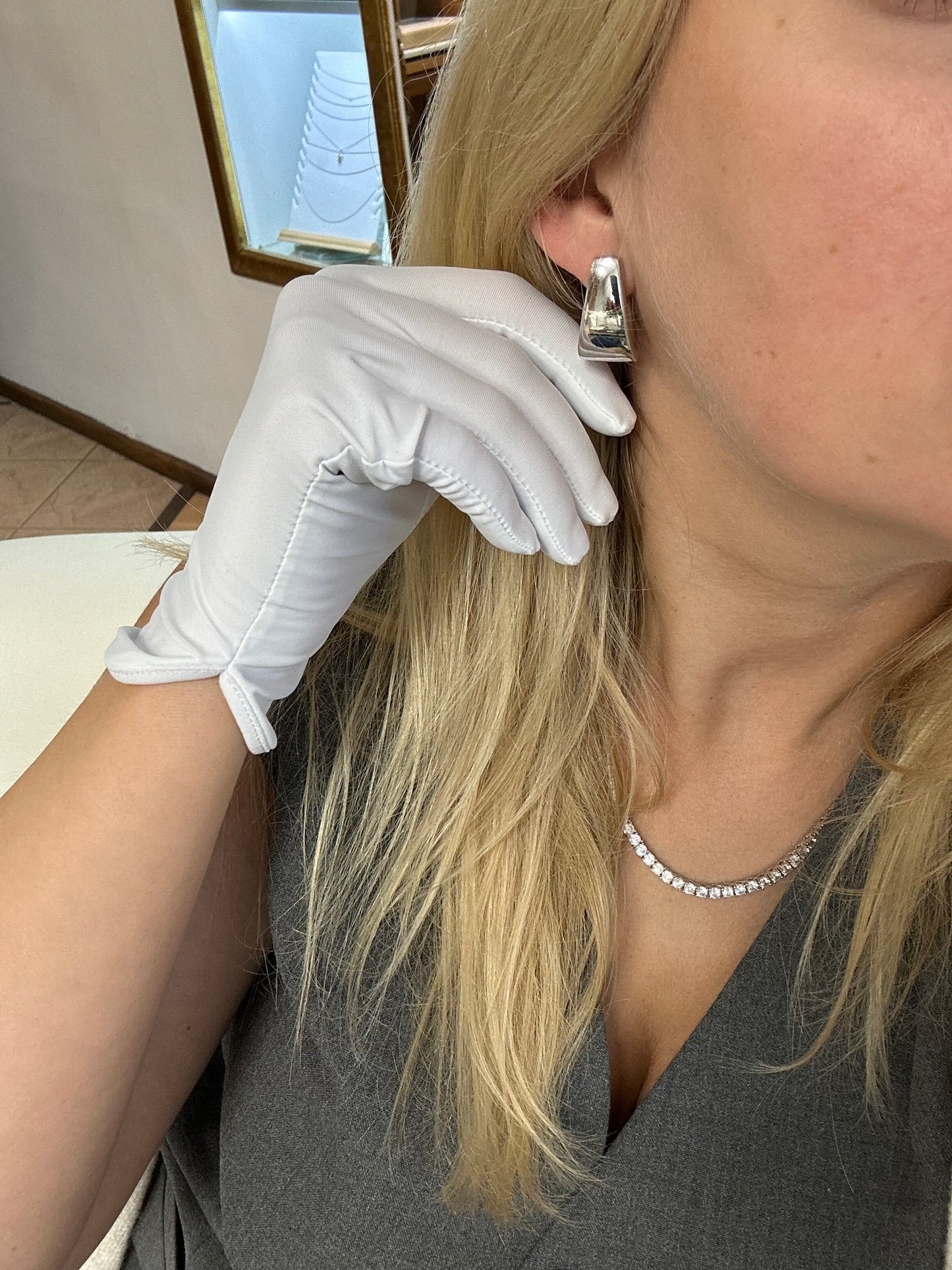 Sidabriniai auskarai