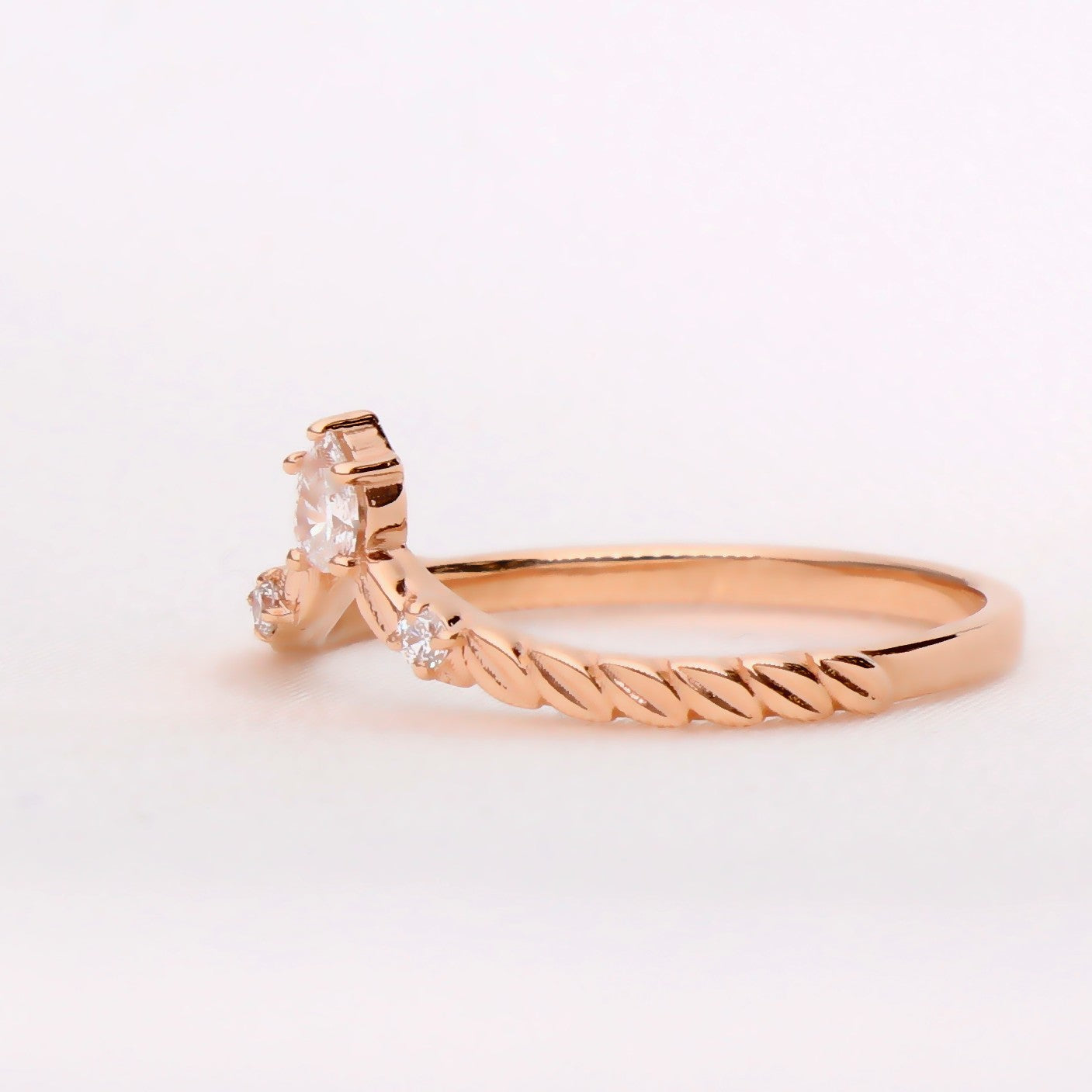 Žiedas Nature 14K