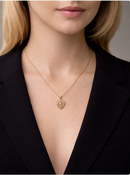 Auksinis pakabutis Žirgas skyde HORSEPOWER WITHIN