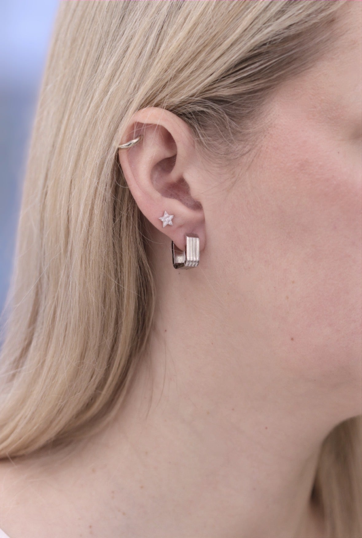 Sidabriniai auskarai