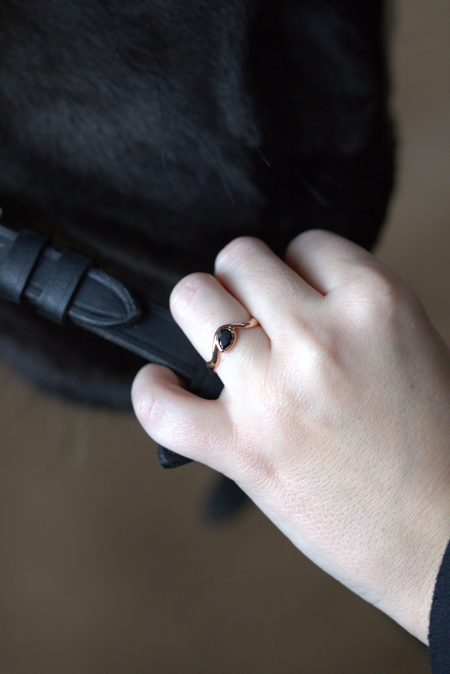 Žiedas su deimantu UNTAMED