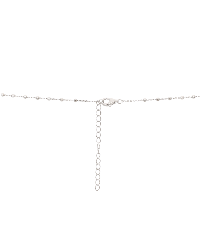 Rožančius iš sidabro su subtiliais karoliukais