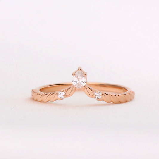 Žiedas Nature 14K