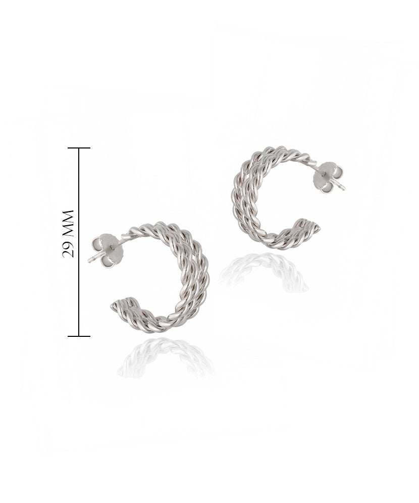 Auskarai Sidabro pinklės