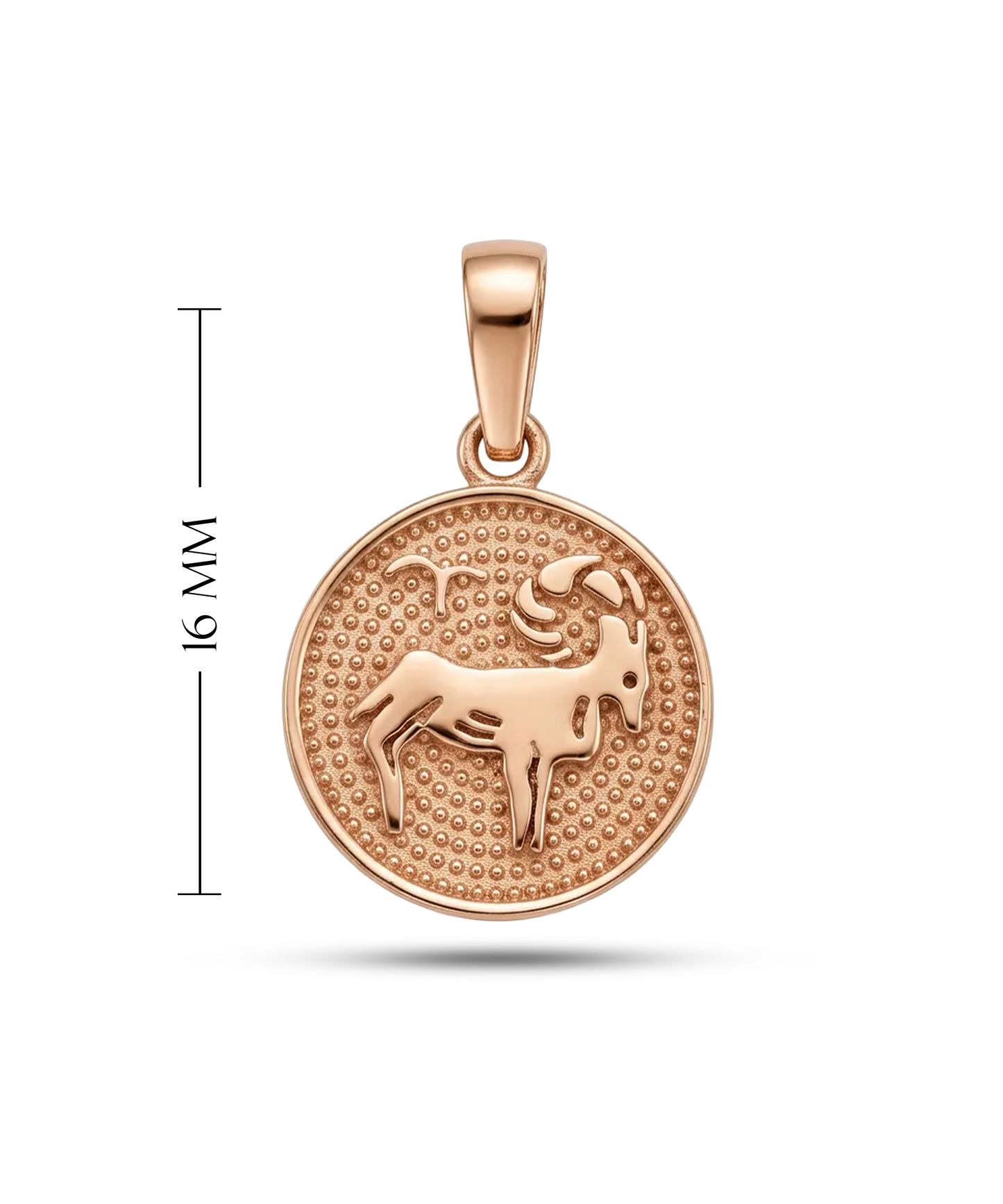 Auksinis avinas zodiako pakabutis 585 praba