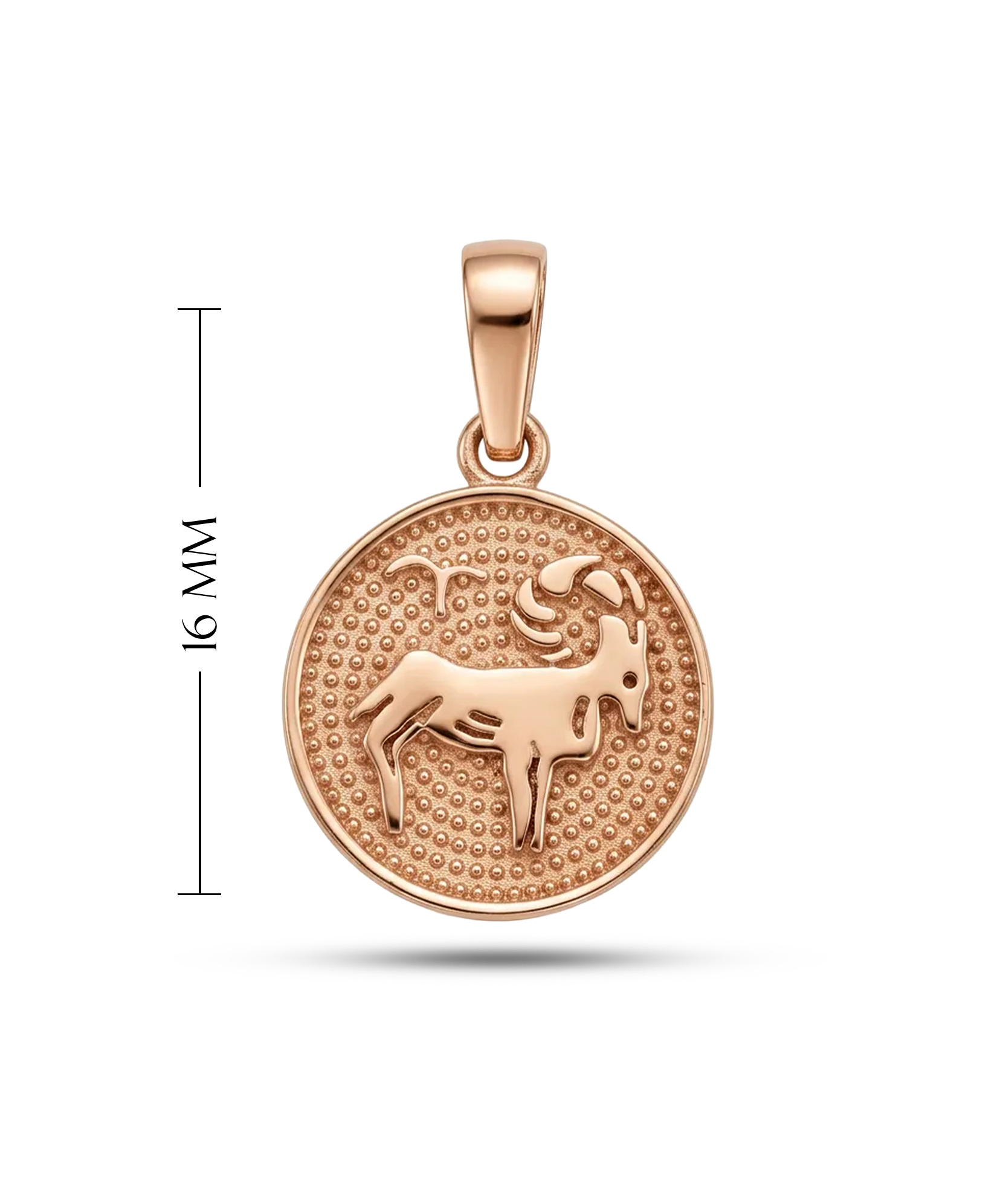 Auksinis avinas zodiako pakabutis 585 praba