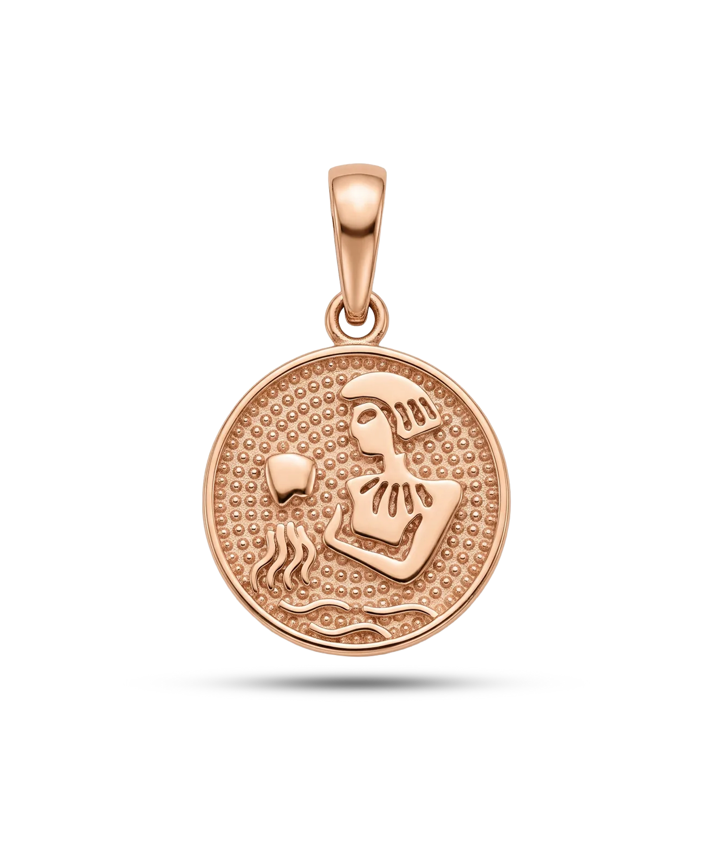 Horoskopas pakabutis vandenis iš 585 aukso minimalistinis
