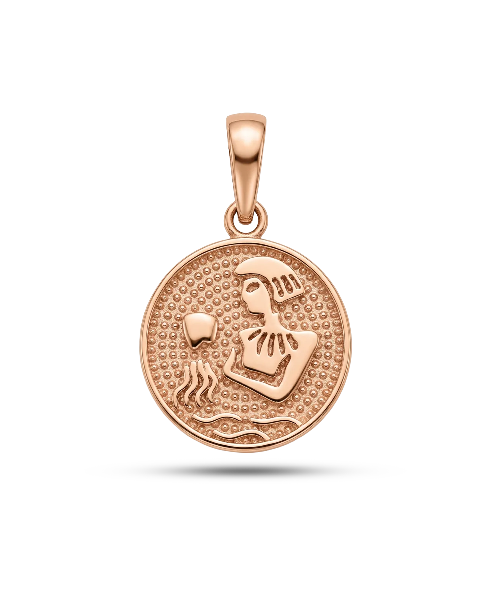 Horoskopas pakabutis vandenis iš 585 aukso minimalistinis
