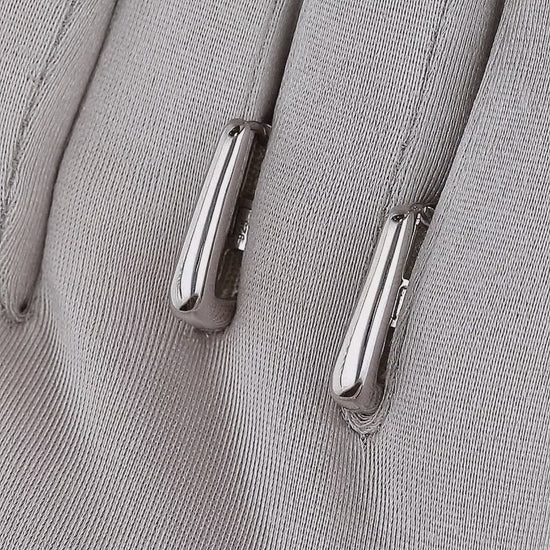 Geometriniai sidabriniai auskarai „Forma“ – sidabras 925