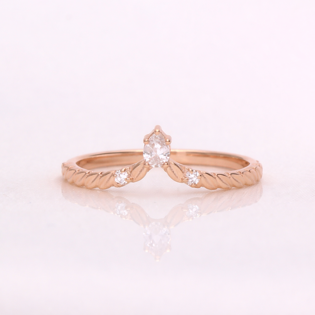 Žiedas Nature 14K UNTAMED