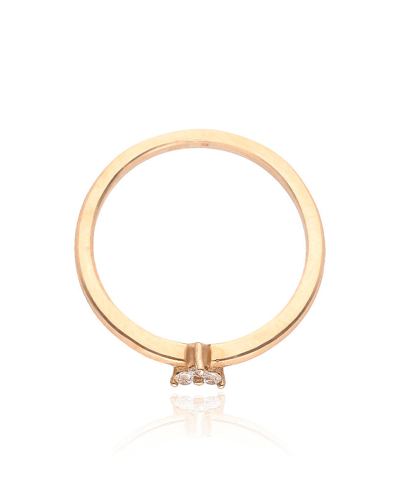 Auksinis žiedas modelis Sėkmės trikampis