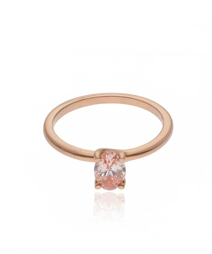 Sužadėtuvių žiedas su LAB deimantu 585 praba