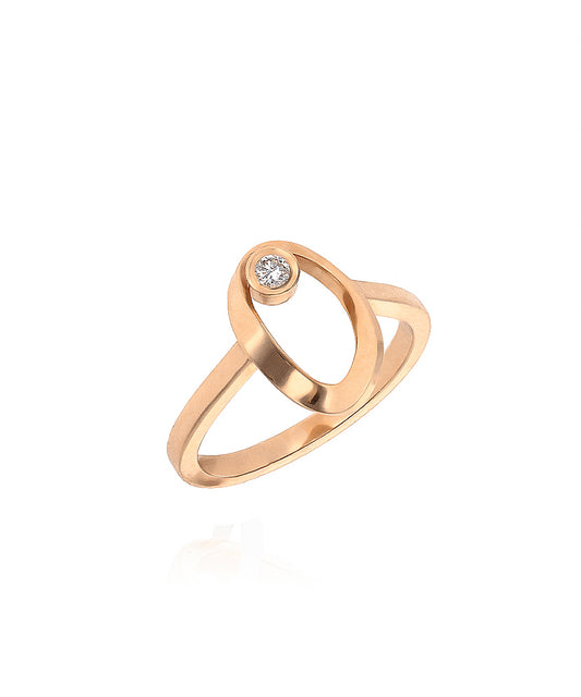 Žiedas su LAB deimantu UNTAMED